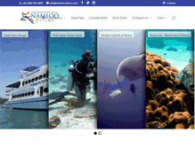 Tablet Screenshot of namloo-divers.com
